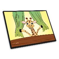 itenga Schreibunterlage V1 - Serie Funny animals - GIRAFFE