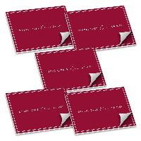 ITENGA Tischset A3 5er Set Sch�n dass du da bist V3 bord...