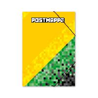 itenga Postmappe aus Karton A4 Motiv PIXEL