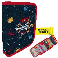 itenga Sch�ler-Etui M�ppchen Weltraum 28 teilig (gef�llt...