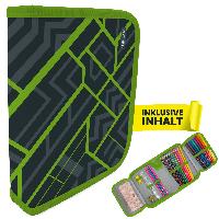itenga Sch�ler-Etui M�ppchen geometrisches Muster 28 tei...