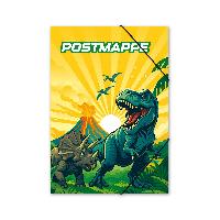 ITENGA Postmappe aus Karton A4 Motiv Dinosaurier - DINO ...