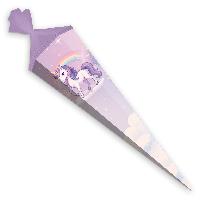 ITENGA Schult�te 85cm eckig Motiv EINHORN ZAUBERWOLKE mi...