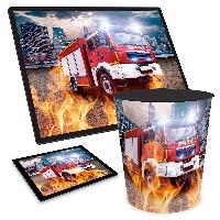 ITENGA Papierkorb Schreibtischunterlage Mauspad Set - ca...