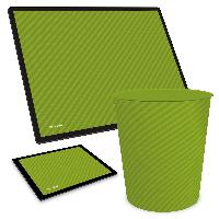 ITENGA Papierkorb Schreibtischunterlage Mauspad Set - ca...
