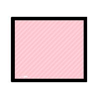 ITENGA Mauspad STRIPE - pastell rosa 21 x 18 cm Kunststo...