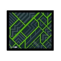 ITENGA Mauspad GEOMETRIE Design 21 x 18 cm Kunststoff ru...