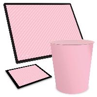 ITENGA Papierkorb Schreibtischunterlage Mauspad Set - ca...