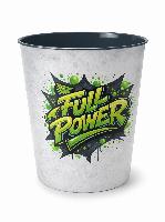 itenga Papierkorb FULL POWER � Graffiti Edition - gr�n -...