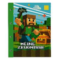 itenga Zeugnismappe A4 mit Schraubverschluss Motiv BLOCK...