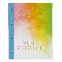 itenga Zeugnismappe A4 mit Schraubverschluss Motiv Regen...