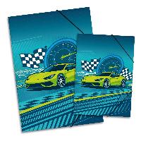 ITENGA Gummizugmappe Zeichenmappe Karton A4 und A3 Set R...
