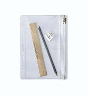 LEITZ Rei�verschlusstasche, DIN A5, PVC, genarbt, 0,20 mm
