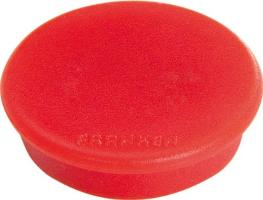 FRANKEN Haftmagnet, Haftkraft: 300 g, Durchm. 24 mm, rot