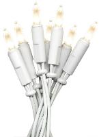 Lichterkette P-LED mini 35er warm white f�r innen weisse...