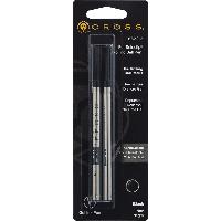CROSS Gel-Rollerballmine Selectip schwarz 0,7 mm, 2 St�c...