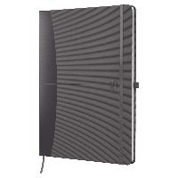 Oxford Notizbuch Signature, DIN A5, liniert, schwarz grau