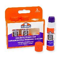 ELMER'S Klebestift Disappearing Purple, 6 g, 3er Blister