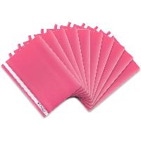 10x Oxford Schnellhefter, DIN A4, PP, pink