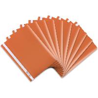 10x Oxford Schnellhefter, DIN A4, PP, orange