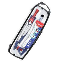 Maped Zirkelkasten Stop System, 3-teilig, blau