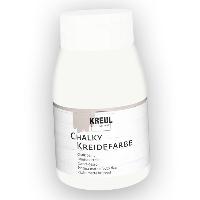 KREUL Kreidefarbe Chalky, Snow White, 500 ml