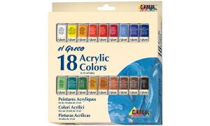 C.KREUL Acrylfarbe el Greco, 12 ml, 18er-Set