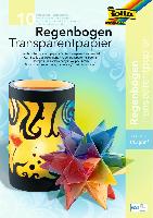 folia Regenbogen-Transparentpapiermappe, 230 x 320 mm