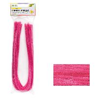 folia Chenilledraht Pfeifenputzer pink 8mm Durchmesser 5...