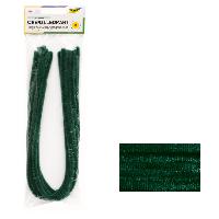 folia Chenilledraht Pfeifenputzer tannengr�n 8mm Durchme...