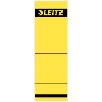 LEITZ Ordnerr�cken-Etikett, 61 x 192 mm, kurz, breit, gelb