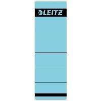 LEITZ Ordnerr�cken-Etikett, 61 x 192 mm, kurz, breit, blau
