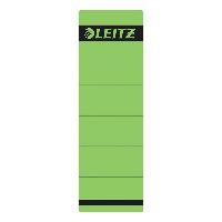 LEITZ Ordnerr�cken-Etikett, 61 x 192 mm, kurz, breit, gr�n