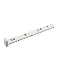 LEITZ Anschlagschiene Nexxt f�r Locher Nexxt, hellgrau