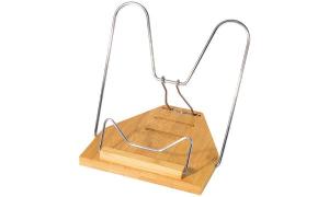 WEDO Lesest�nder, aus Bambus, vernickelte Metallb�gel