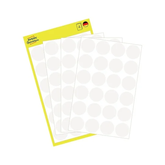 AVERY Zweckform 3170, 96x Markierungspunkte, Durchmesser...