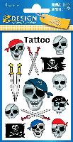 Avery Zweckform - Tattoo Aufkleber - Totenk�pfe 56632