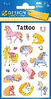 Avery Zweckform - Tattoo Aufkleber -  Tattoo Pferde begl...