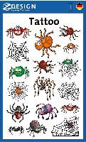 Avery Zweckform - Tattoo Aufkleber - Spinnen - 56693