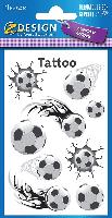 Avery Zweckform - Tattoo Aufkleber - Fussball -  56740