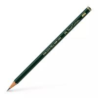 FABER-CASTELL Bleistift CASTELL 9000, H�rtegrad: 6H