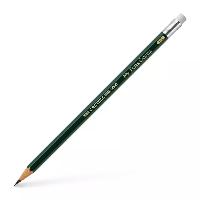 FABER-CASTELL Bleistift CASTELL 9000, H�rtegrad: HB mit ...
