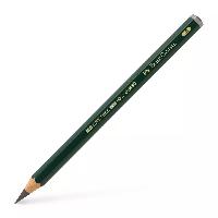 FABER-CASTELL Bleistift CASTELL 9000 Jumbo, H�rtegrad: 2B