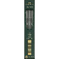 FABER-CASTELL TK-Minen 9071, tiefschwarz, H�rtegrad: 3B