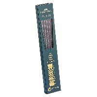 FABER-CASTELL TK-Minen 9071, tiefschwarz, H�rtegrad: 2H