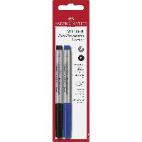 FABER CASTELL Folienstift Overheadstift 2ST wasserl�slich