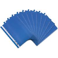 10x Oxford Schnellhefter, DIN A4, PP, blau