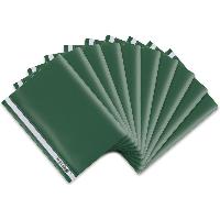 10x Oxford Schnellhefter, DIN A4, PP, gr�n
