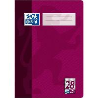 Oxford Schulheft, DIN A4, Lineatur 28 / kariert mit Dopp...