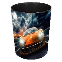 L�ufer Papierkorb Rennauto